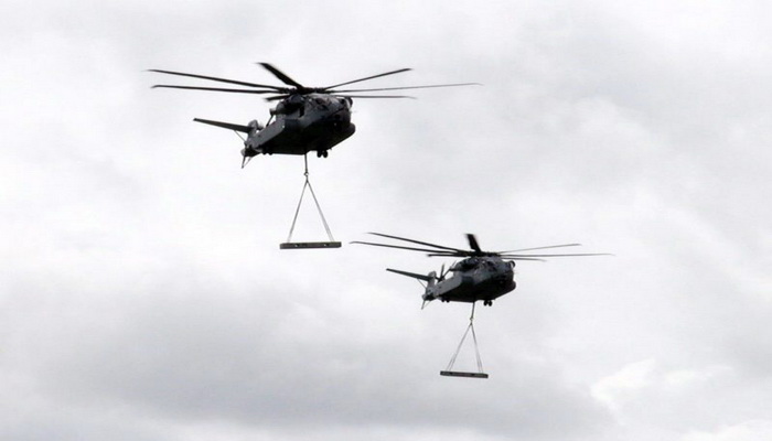 بوينج وسيكورسكي تسعيان إلى صنع طائرة هليكوبتر ثقيلة للجيش الألماني.