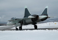 صور جديدة للطائرة المقاتلة الروسية الجديدة "T-50" 