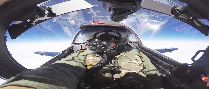 ضمن تدريبات المحارب 2020 المشتركة 22 طائرة مقاتلة تشارك في عملية محاكاة لقتال جوي فوق بحر الشمال.