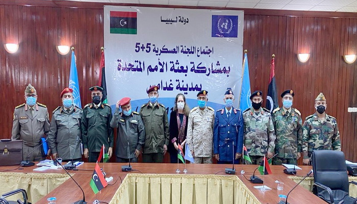 The Libyan Joint Military Committee ends its meeting in Ghadames and agrees on steps to implement the permanent ceasefire agreement in Libya.