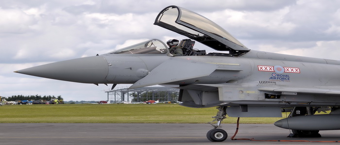  بريطانيا تدرس خيارتها لتطوير مقاتلاتها من طراز Typhoon Tranche 1 