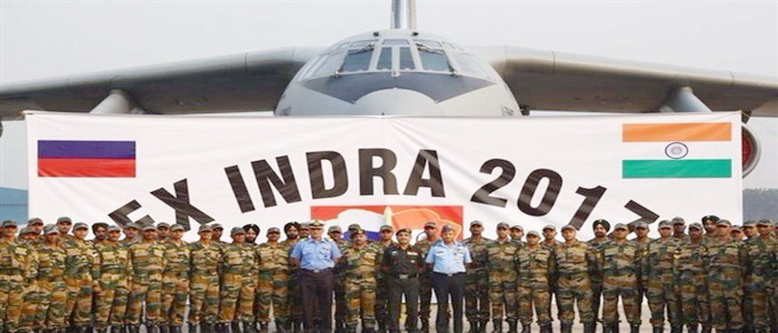 روسيا والهند تجريان مناورات إندرا - 2017  العسكرية الموحدة بمشاركة قطعات من القوات البرية والبحرية والجوية للبلدين