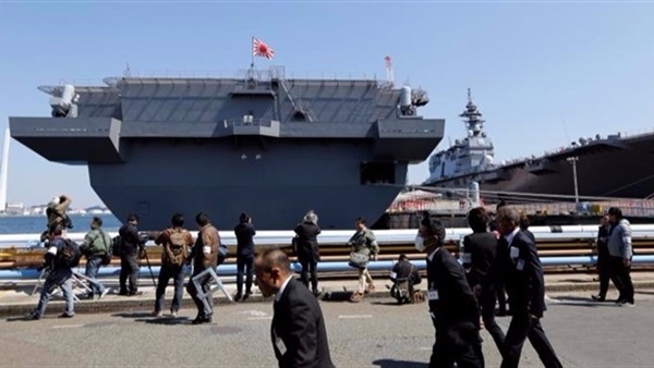 اليابان تعزز قدراتها البحرية بثاني حاملة طائرات مروحية "كاجا"