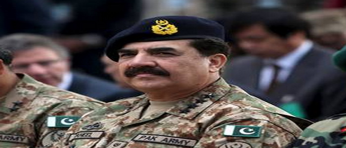 الجنرال الباكستاني شريف على رأس التحالف العسكري الإسلامي 
