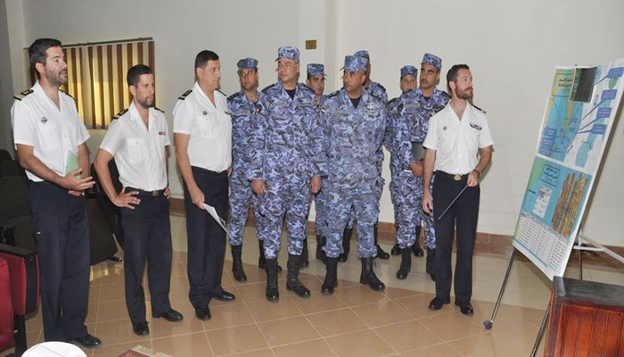 القوات البحرية المصرية والفرنسية تنفذان تدريب بحرى مشترك لمكافحة الألغام