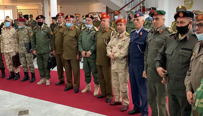 ليبيا | اللجنة العسكرية الليبية المشتركة (5+5) تعقد إجتماعاً عبر الدائرة المغلقة.