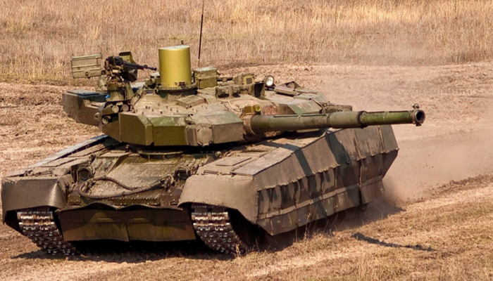 أوكرانيا | عرض الدبابة الأوكرانية MBT BM "Oplot" في معرض "الأسلحة والأمن - 2021".