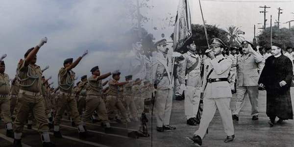 Historic pauses on the 85th Anniversary of the Founding of the Libyan Army.