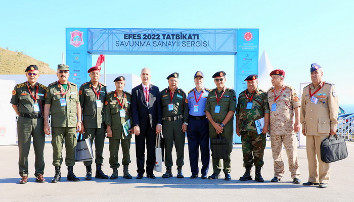 تركيا | إختتام مناورات (EFES2022) العسكرية التركية بمشاركة قوة من الجيش الليبي. 