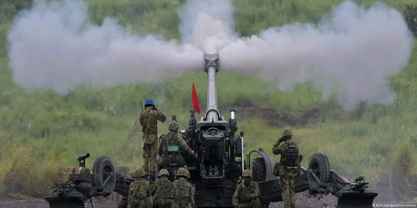 اليابان | الموافقة رسمياً على التعاون مع الولايات المتحدة لدعم أوكرانيا بالأسلحة.