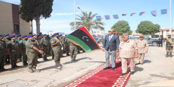 ليبيا | عضو المجلس الرئاسي القائد الأعلى للجيش الليبي يقوم بزيارة إلى مقر رئاسة أركان قوات الدفاع الجوي.