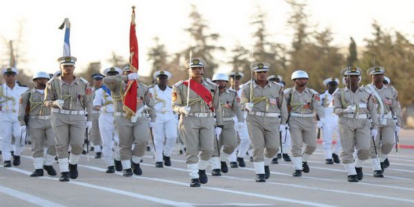 Libya | Celebrating the graduation of new batches of students from Libyan military colleges and academies on the occasion of the 83rd anniversary of the founding of the Libyan Army.