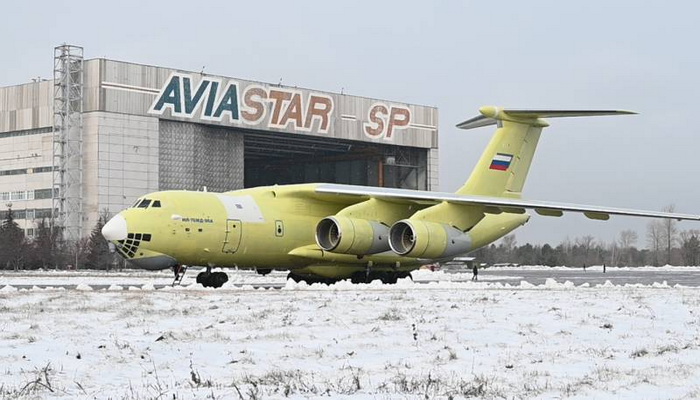 روسيا | أنضمت طائرة النقل العسكرية الثقيلة Il-76MD-90A من بناء جديد إلى تكوين القوات الجوية الروسية.