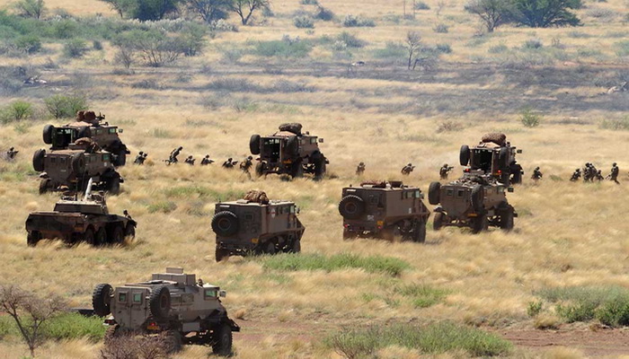 قوة "إيساف" التابعة لمجلس السلم والأمن الأفريقي تختتم مناوراتها العسكرية بالسودان