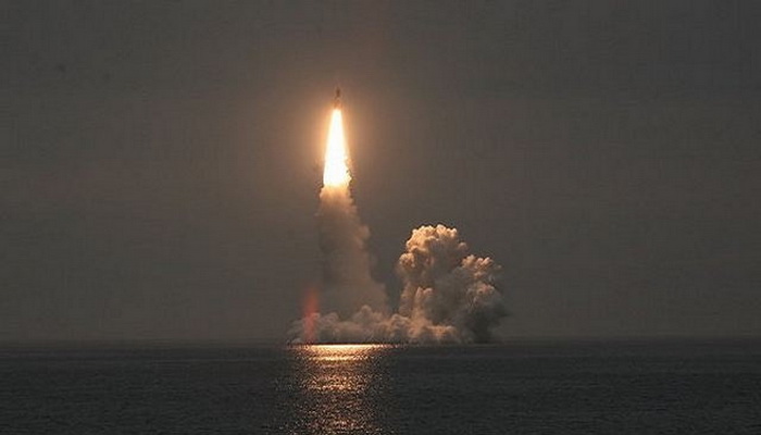  نجاح إختبار إطلاق لصواريخ بولافا Bulava البالستية الروسية البحرية العابرة للقارات